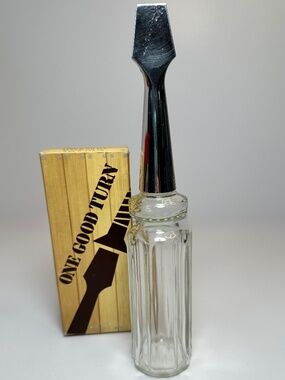 Vintage Avon “One Good Turn” Wild Country After Shave Bottle w/ Box